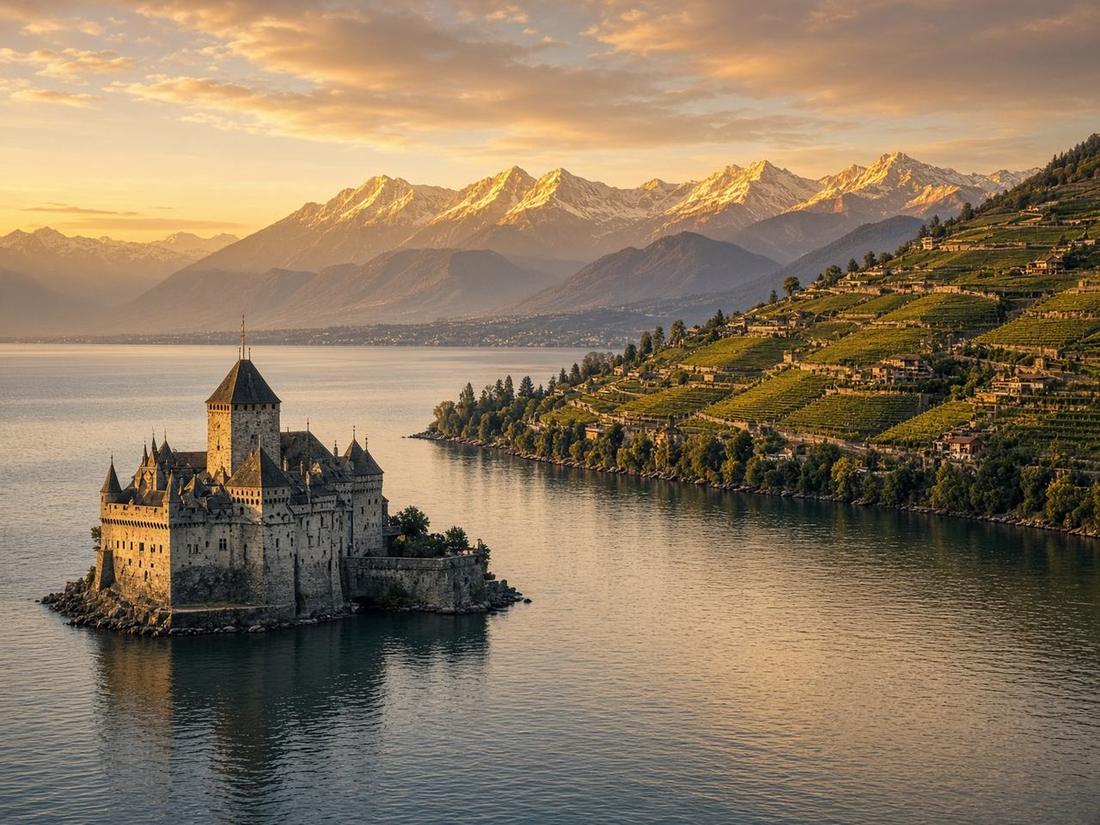 Montreux – Flughafentransfer Zürich