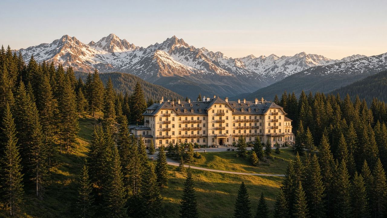Zurich Airport transfer to Suvretta House St. Moritz. Flughafentransfer Suvretta House St. Moritz